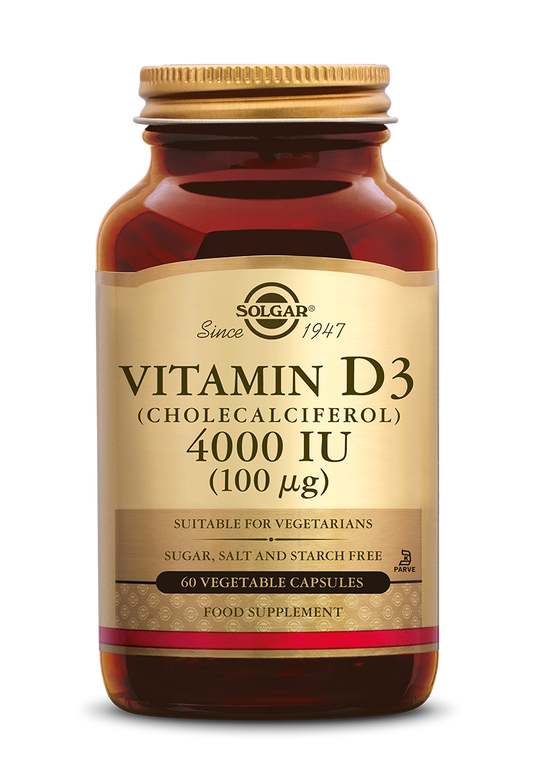 Vitamine D-3 4000 IU capsules